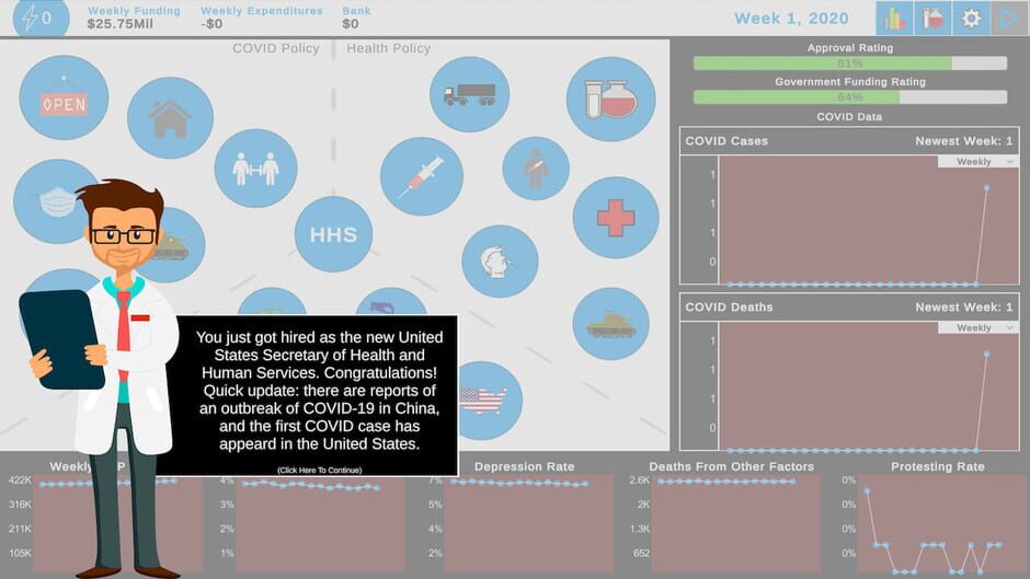 สกรีนช็อตจาก Quarantine: Global Pandemic (รูปที่ 9)