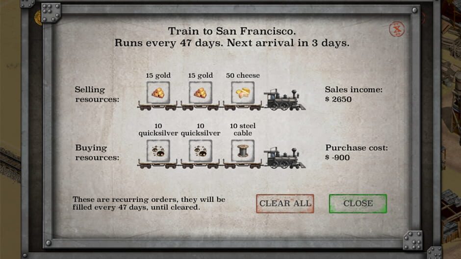 1849: Nevada Silver Screenshot