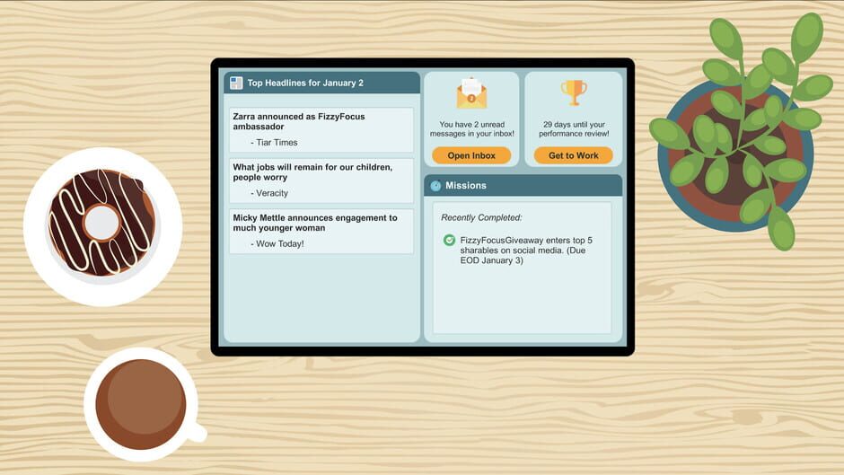 Influence, Inc. Screenshot