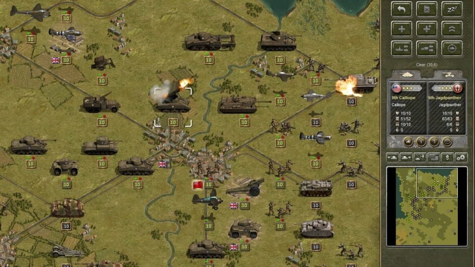Panzer Corps: Allied Corps Screenshot