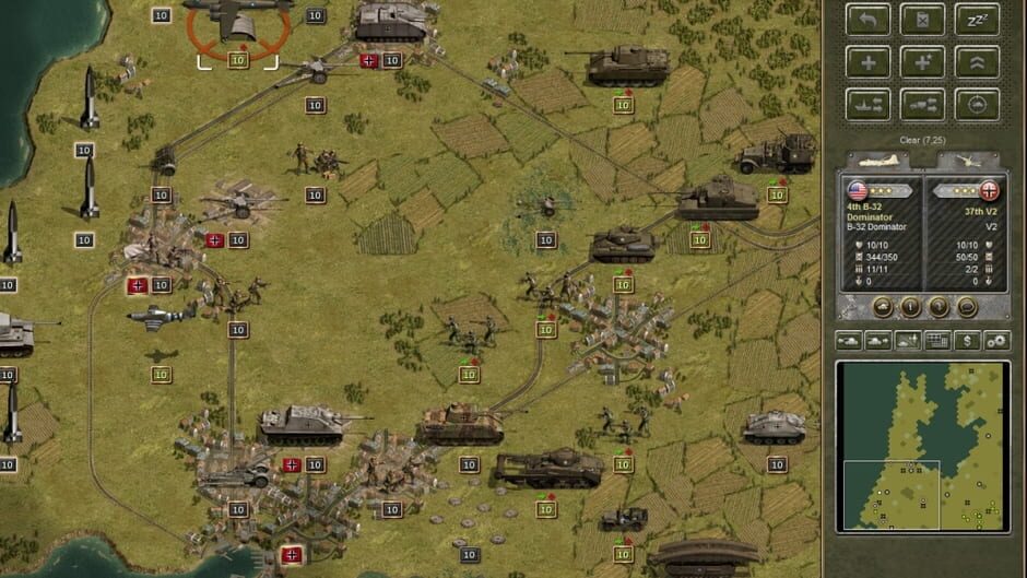 Panzer Corps: Allied Corps Screenshot