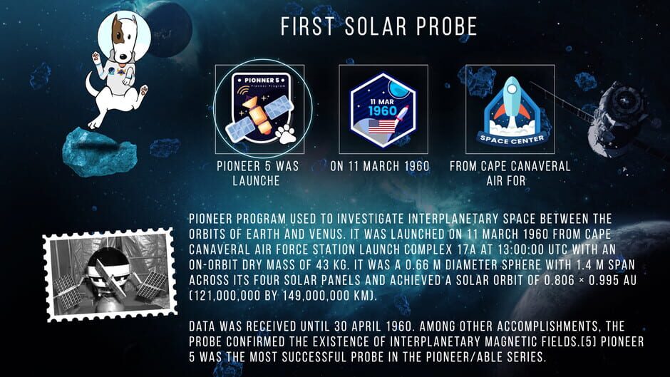 Kosmo Laika: Space and Beyond Screenshot