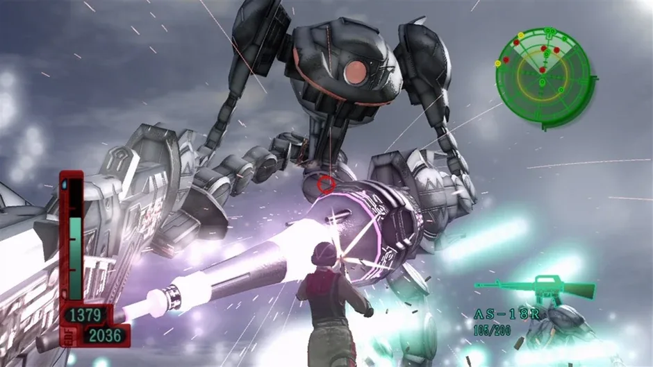 Screenshot 3 aus Earth Defense Force 2017