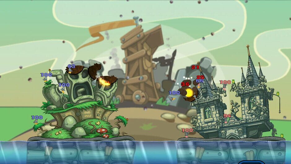 Worms Reloaded: Forts Pack Screenshot
