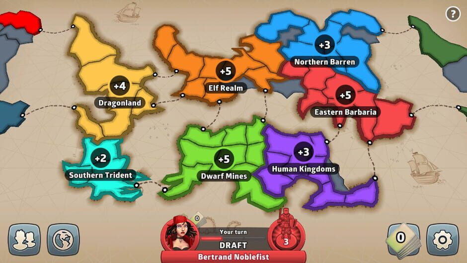 Risk: Global Domination - Fantasy Pack screenshot 1