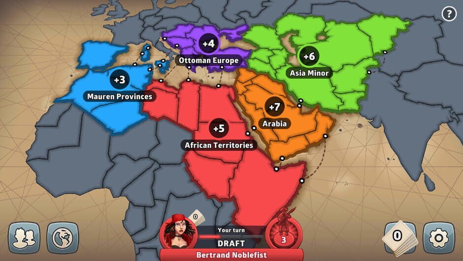 Risk: Global Domination - Empires Map Pack
