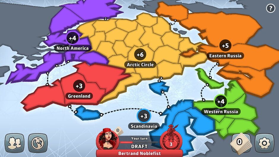 Risk: Global Domination - Northern Map Pack screenshot