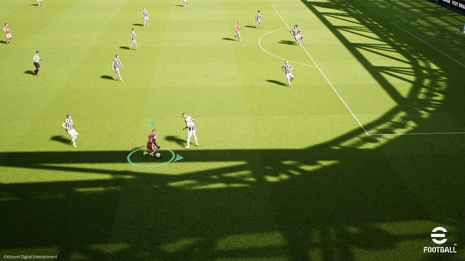 Кадър от eFootball