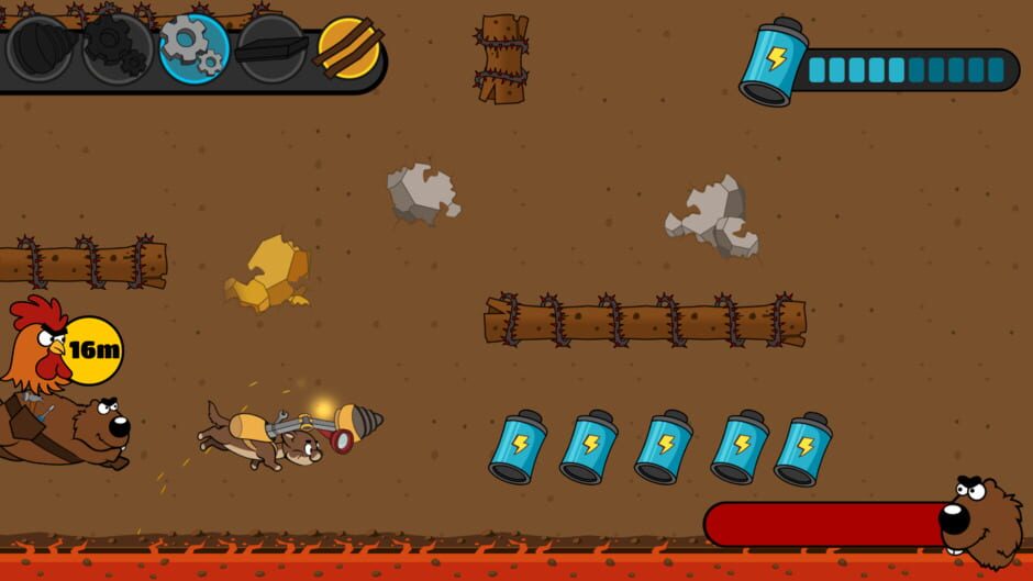 Wisly and the Chickens! Screenshot