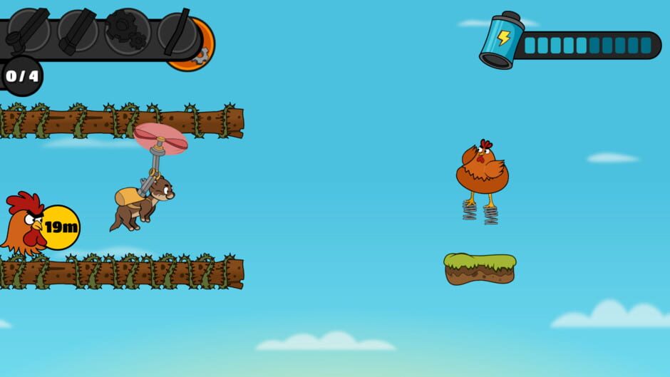 Wisly and the Chickens! Screenshot