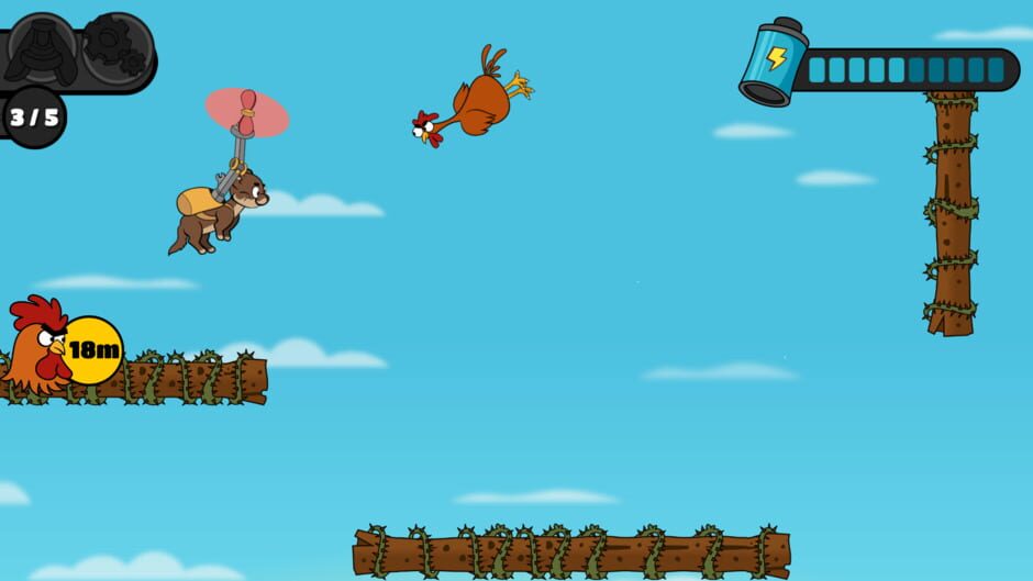 Wisly and the Chickens! Screenshot