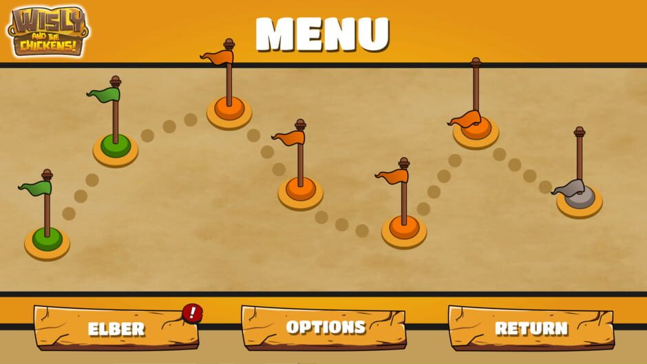 Wisly and the Chickens! Screenshot