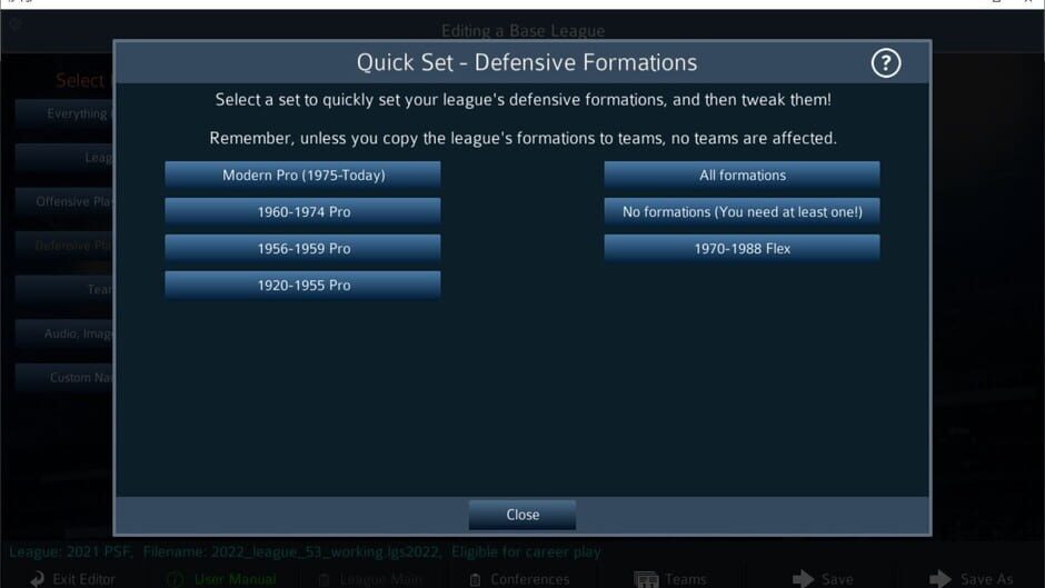 Pro Strategy Football 2022 Screenshot