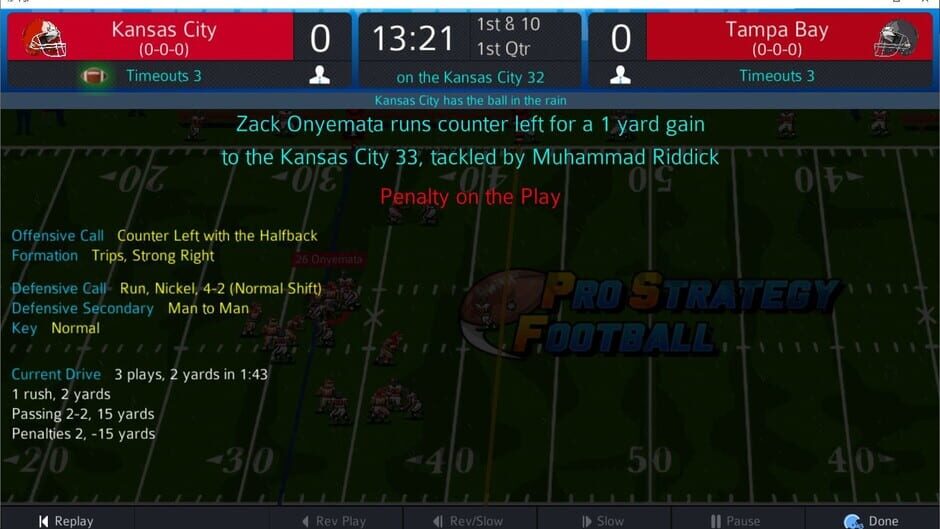 Pro Strategy Football 2022 Screenshot