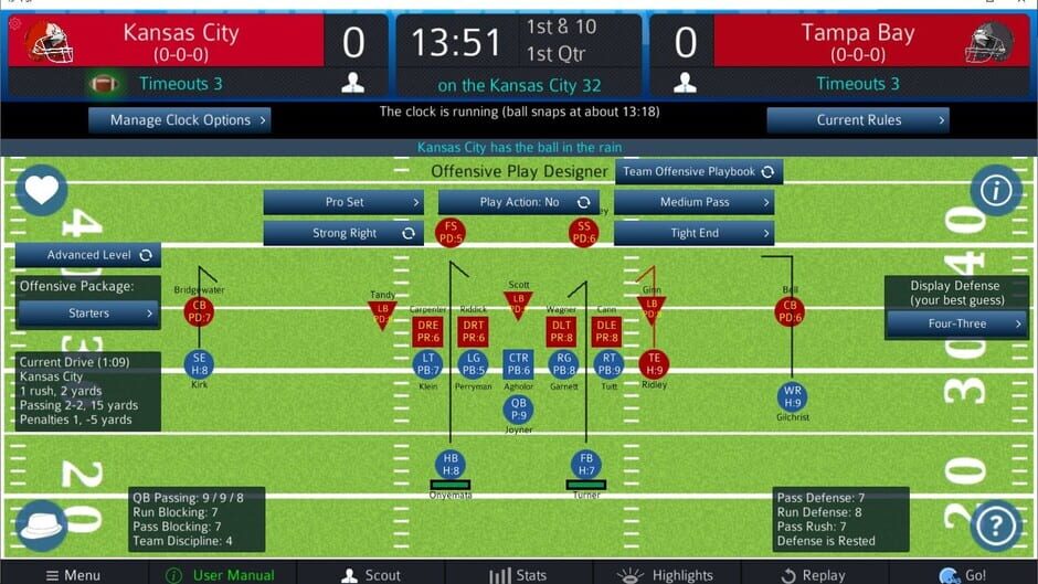Pro Strategy Football 2022 Screenshot