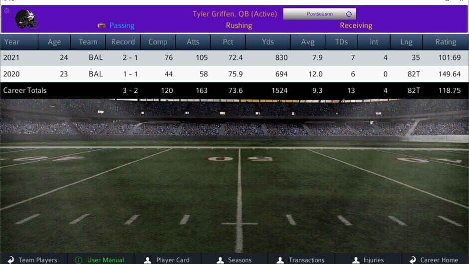 Pro Strategy Football 2022 Screenshot