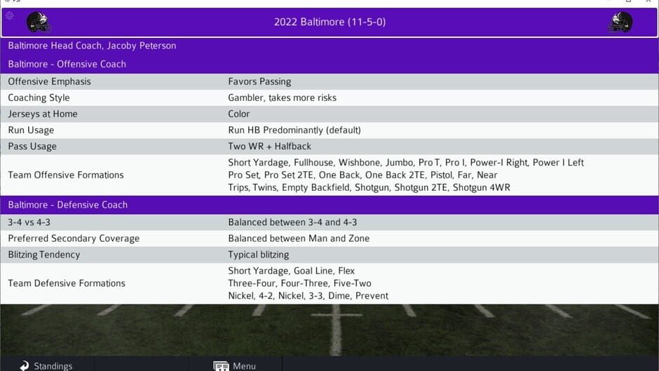 Pro Strategy Football 2022 Screenshot