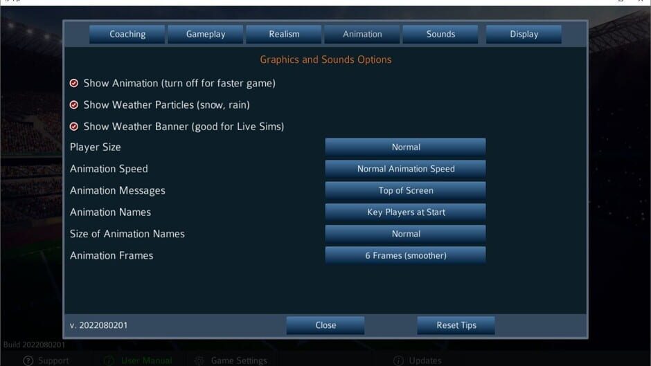 Pro Strategy Football 2022 Screenshot