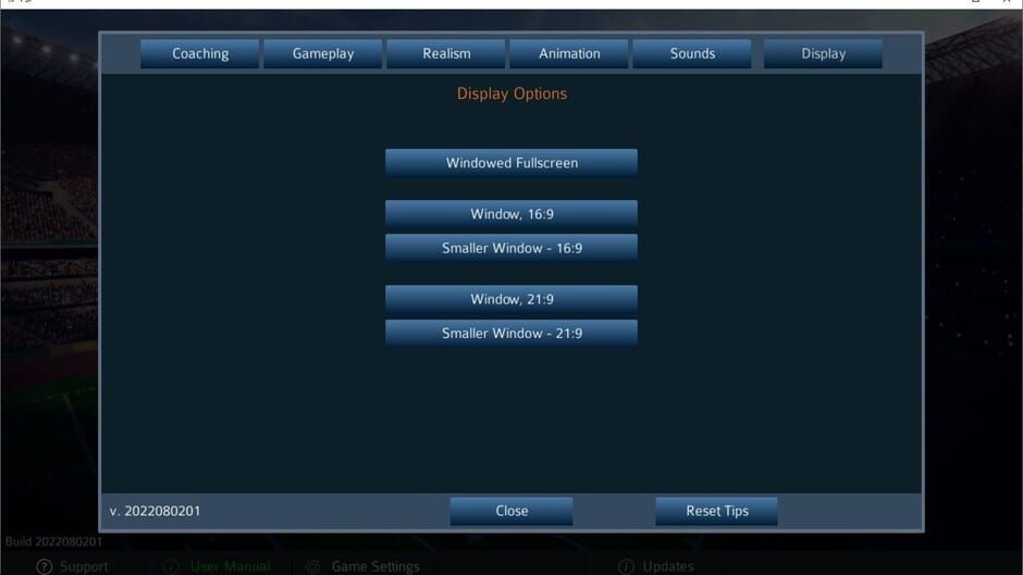 Pro Strategy Football 2022 Screenshot