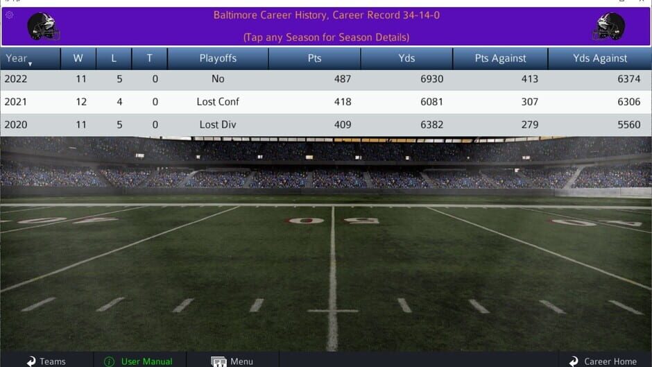 Pro Strategy Football 2022 Screenshot