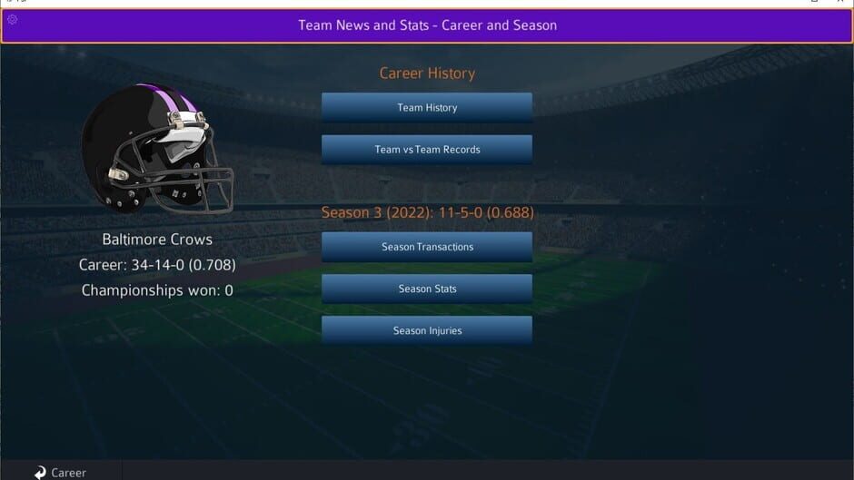 Pro Strategy Football 2022 Screenshot