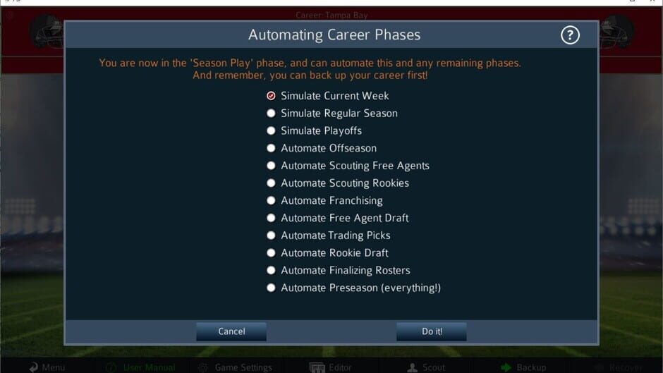 Pro Strategy Football 2022 Screenshot