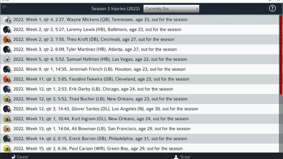 Pro Strategy Football 2022 Screenshot