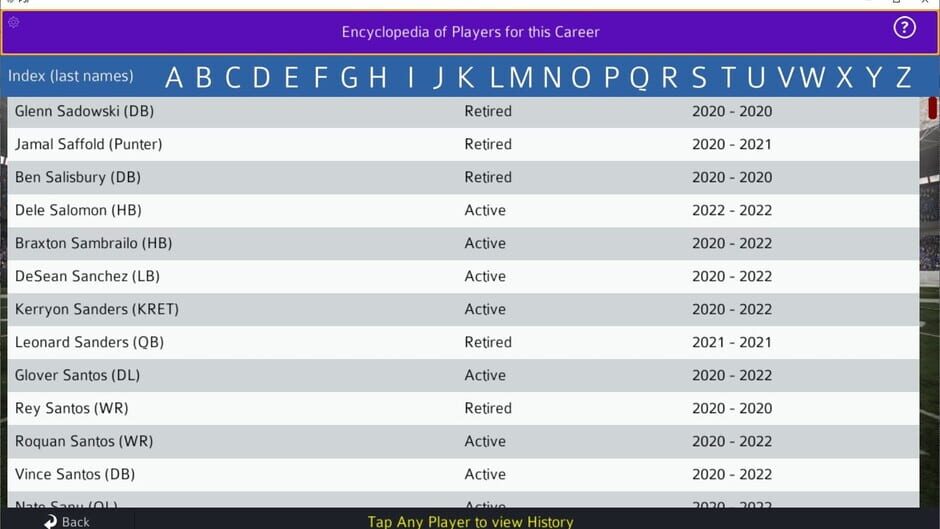 Pro Strategy Football 2022 Screenshot