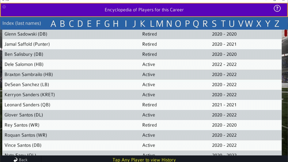 Pro Strategy Football 2022 Screenshot