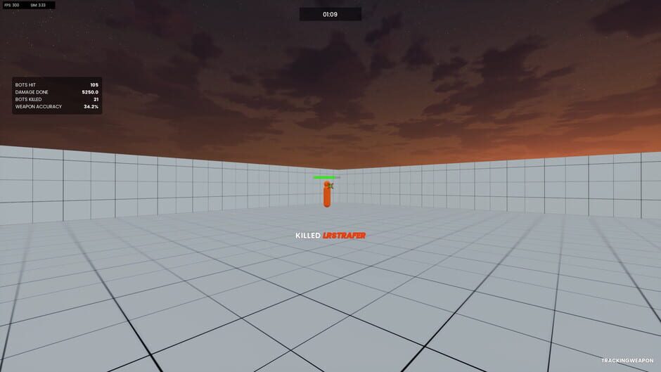 Mightyy's FPS Aim Trainer Screenshot