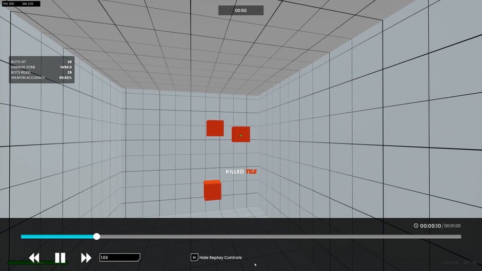 Mightyy's FPS Aim Trainer Screenshot