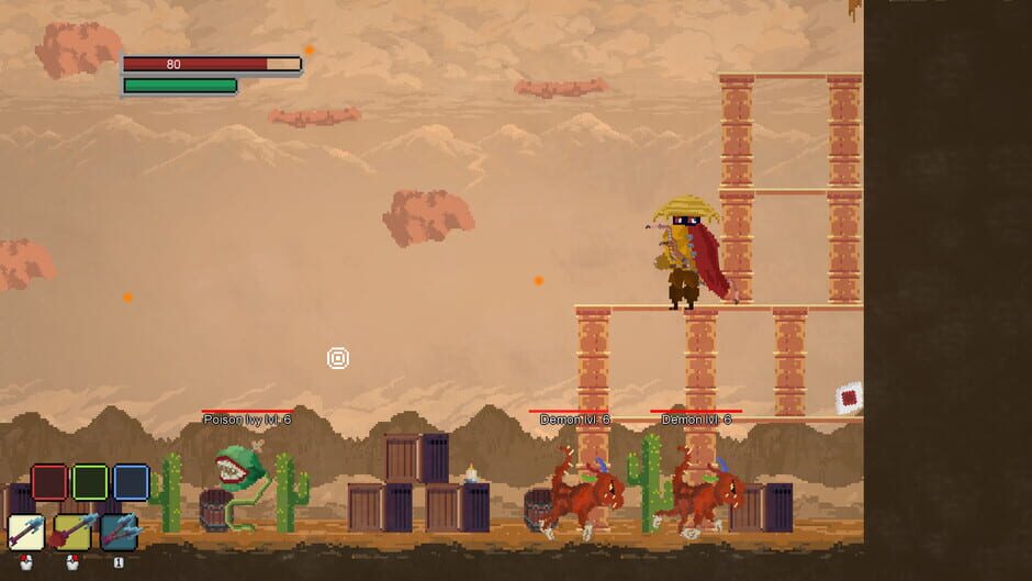 Mysterious warrior Screenshot