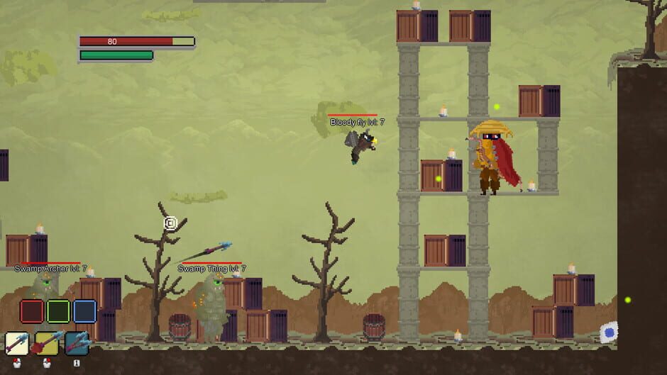 Mysterious warrior Screenshot