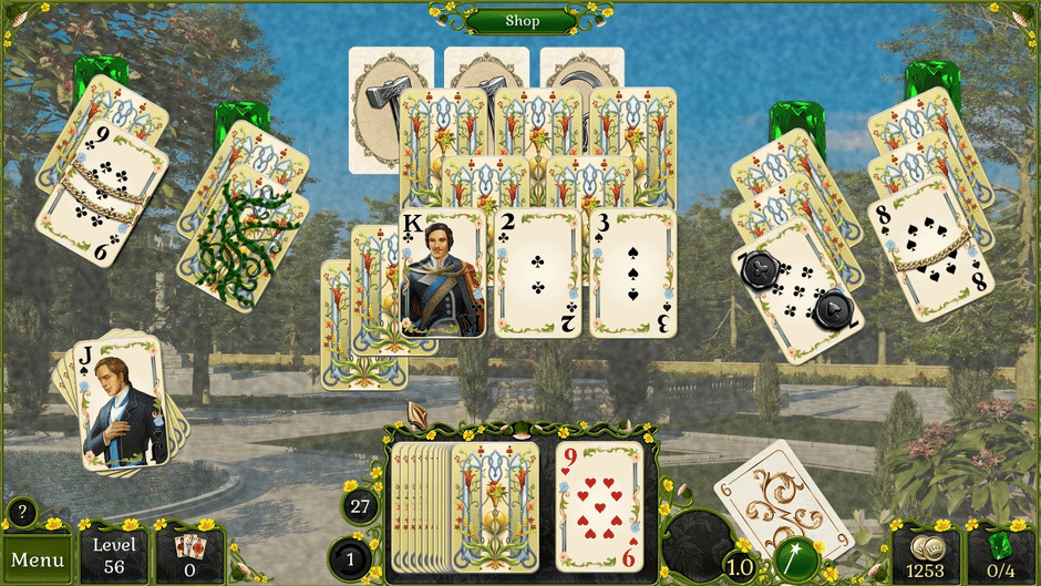 Jewel Match Solitaire: Summertime Screenshot