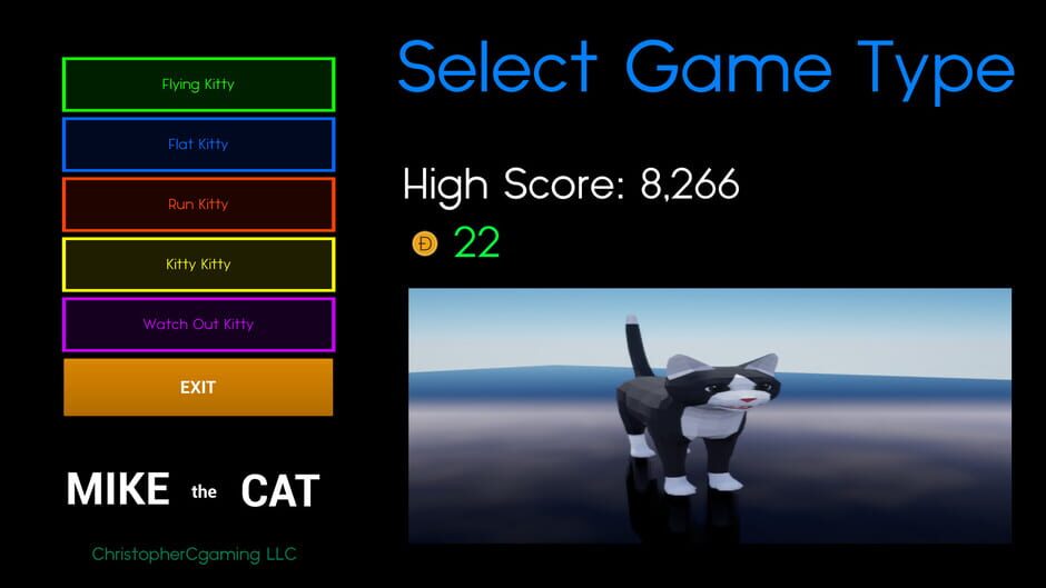 Mike the Cat Screenshot