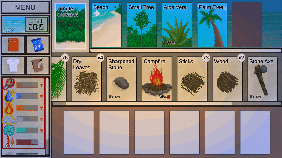 Card Survival: Tropical Island Screenshot