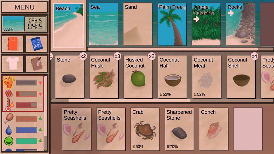 Card Survival: Tropical Island Screenshot