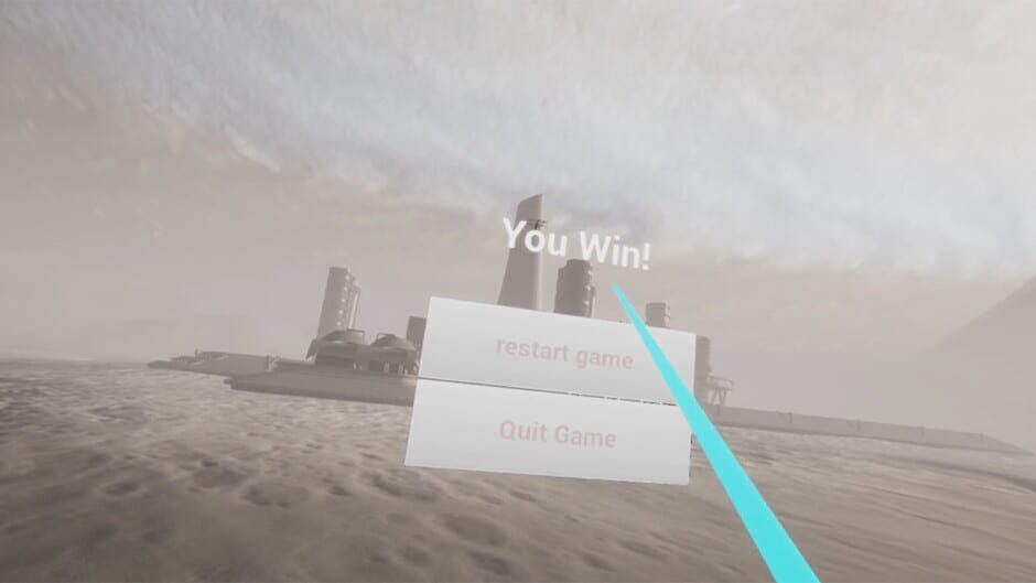 สกรีนช็อตจาก VR Lunar Base Skirmish: Control the Moon (รูปที่ 5)