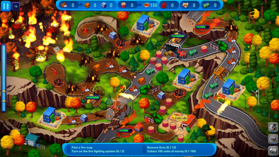 Emergency Crew: Volcano Eruption Screenshot