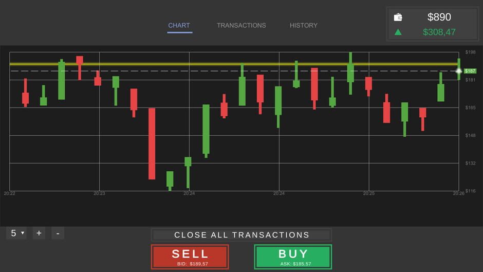 Idle Trader Simulator Screenshot