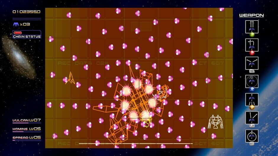 Radiant Silvergun Screenshot