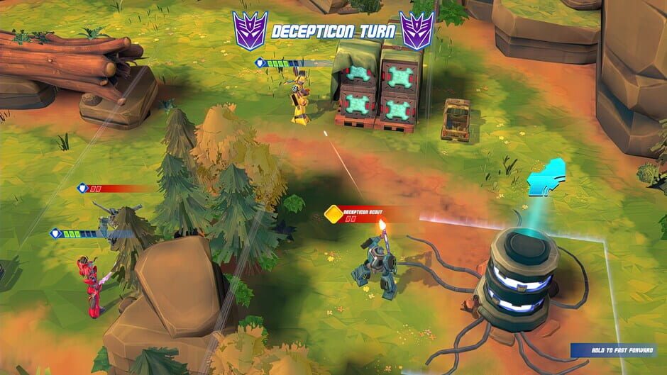 Transformers: Battlegrounds - Shattered Spacebridge Screenshot