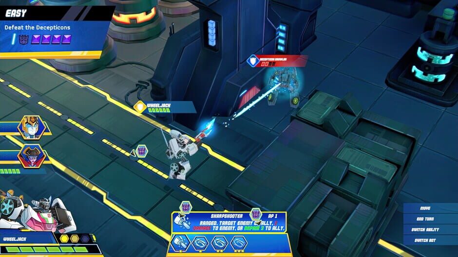 Transformers: Battlegrounds - Shattered Spacebridge Screenshot