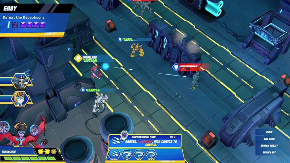 Transformers: Battlegrounds - Shattered Spacebridge Screenshot