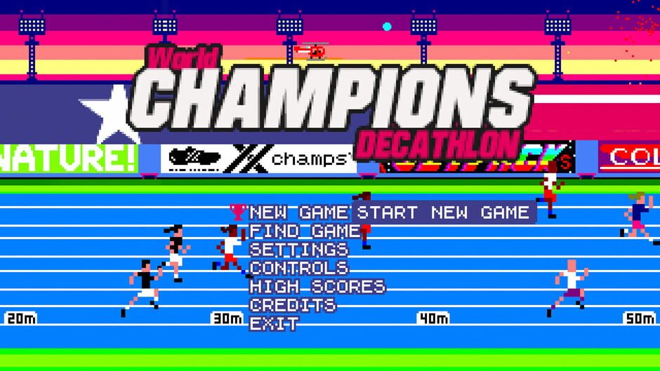 World Champions: Decathlon Screenshot