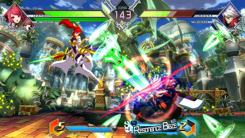 Screenshot 2 from BlazBlue: Cross Tag Battle - Character Pack Vol. 4: Izayoi/Mitsuru/Merkava