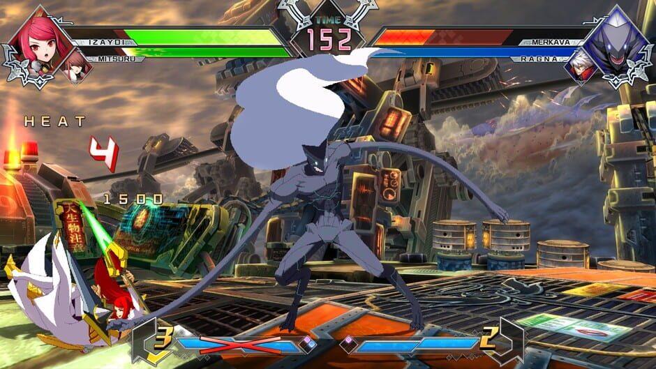 BlazBlue: Cross Tag Battle - Character Pack Vol. 4: Izayoi/Mitsuru/Merkava Screenshot