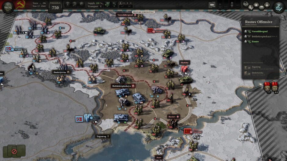 Unity of Command II: Moscow 41 Screenshot