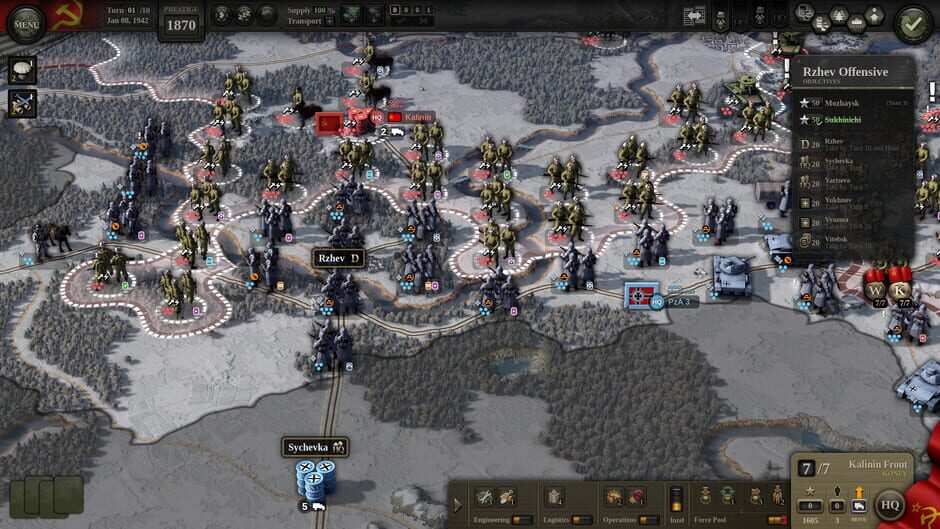 Unity of Command II: Moscow 41 Screenshot