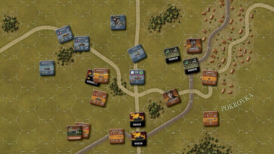 สกรีนช็อตจาก Nations At War Digital: Stalin's Triumph Battlepack 2 (รูปที่ 2)